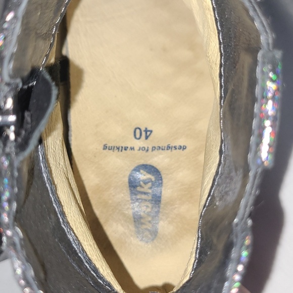 Wolky* Leather* Basky* Iridescent Black* Wedge Boots* Sz EU40/US9.5 - Picture 5 of 10